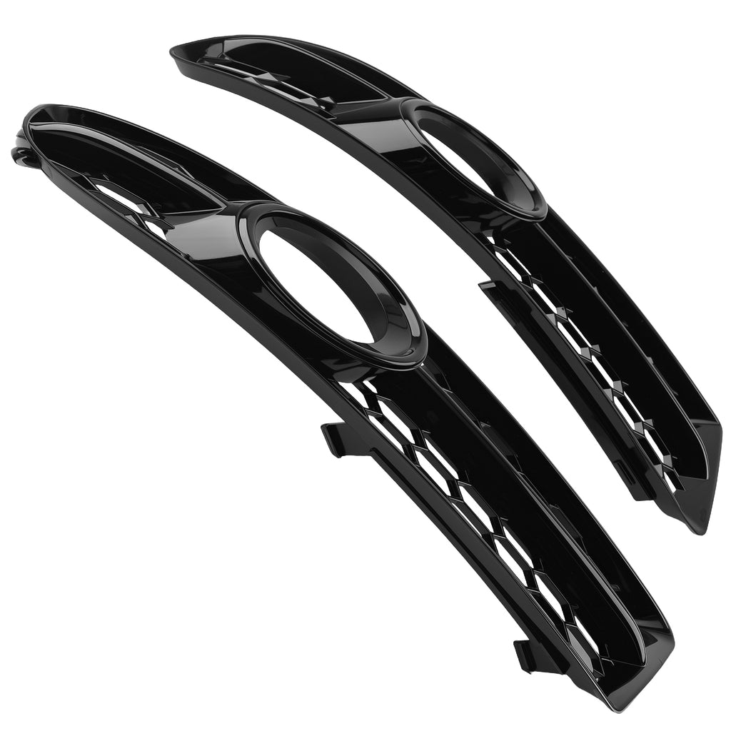 Left Right Front Bumper Fog Light Grille Cover geschikt voor Audi A4 B7 S-Line 2005-2008