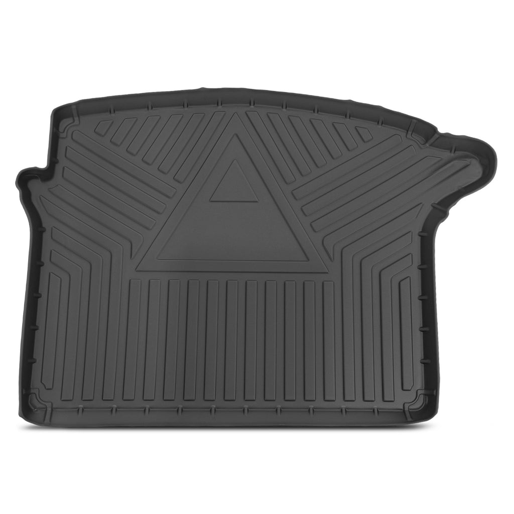 Black Boot Tray Trunk Mat compatible with Mazda 3 Htb 2013-2019 TPE Cargo Liner Waterproof