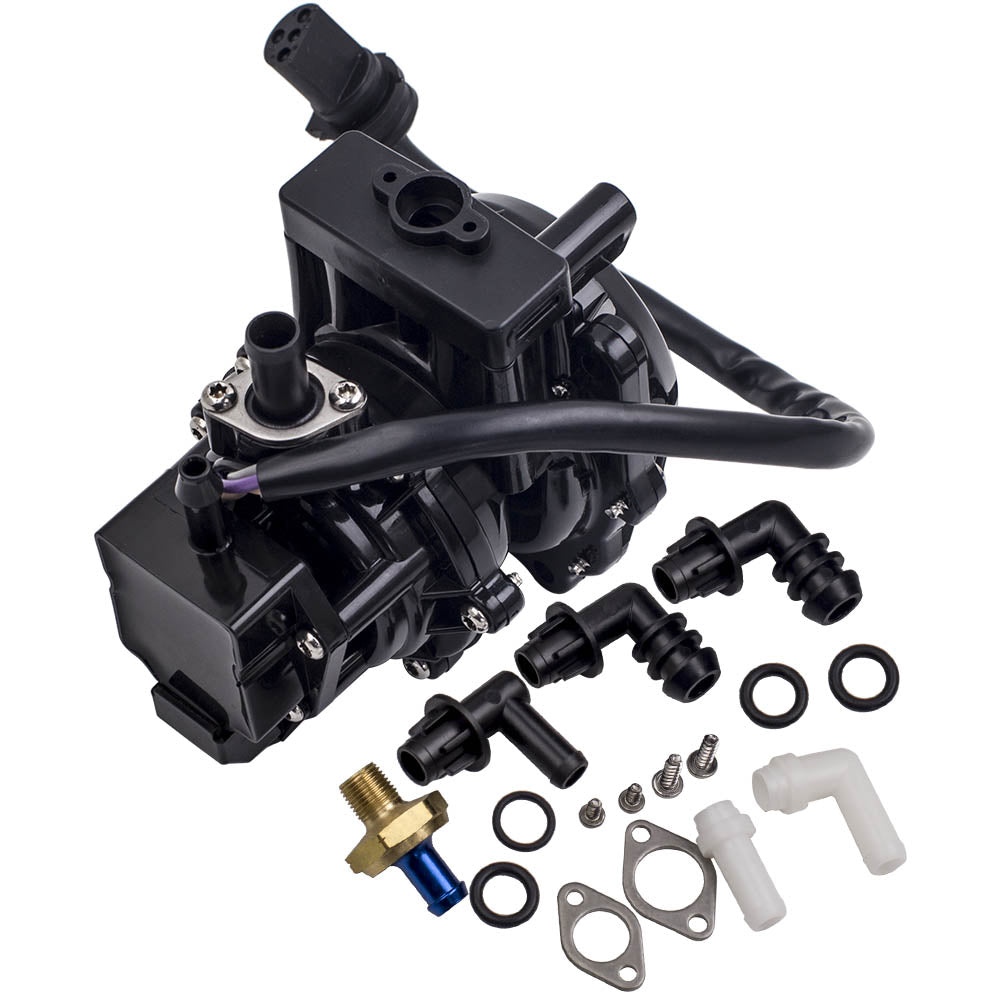 Replacement Fuel Pump+4Wire Kit 5007420 compatible for Johnson/Evinrude/VRO Thru 2006 Black