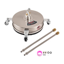 Load image into Gallery viewer, 13in Pressure Washer Surface Cleaner Attachment for Patio Driveway Up to 4000PSI