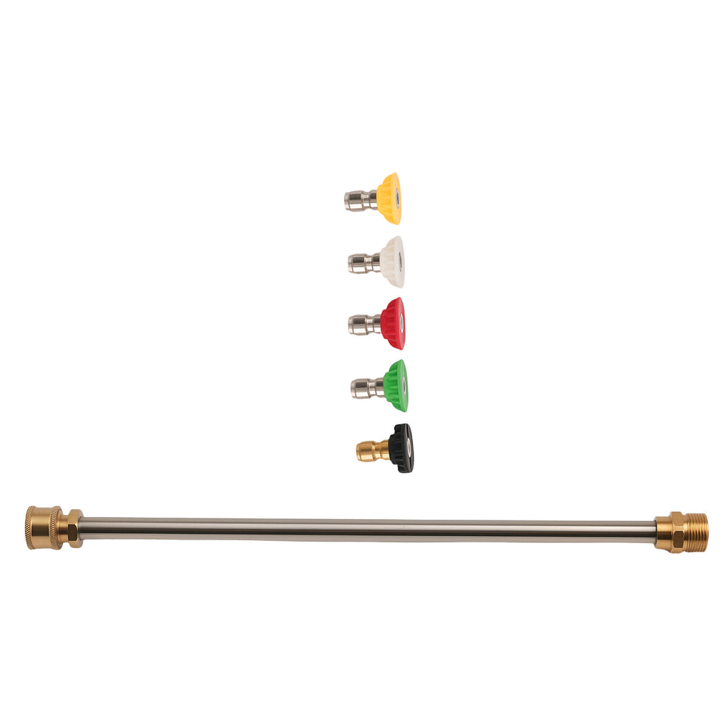 High Pressure Cleaning Extension with 5 Nozzles for Vehicle Garden