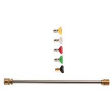 Load image into Gallery viewer, High Pressure Cleaning Extension with 5 Nozzles for Vehicle Garden