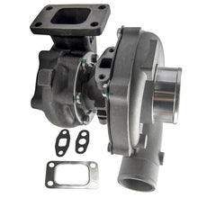 Load image into Gallery viewer, T3 T4 T04E Turbocompressore raffreddato ad olio 5 bulloni Flangia Turbocompressore con ruota del compressore in billet