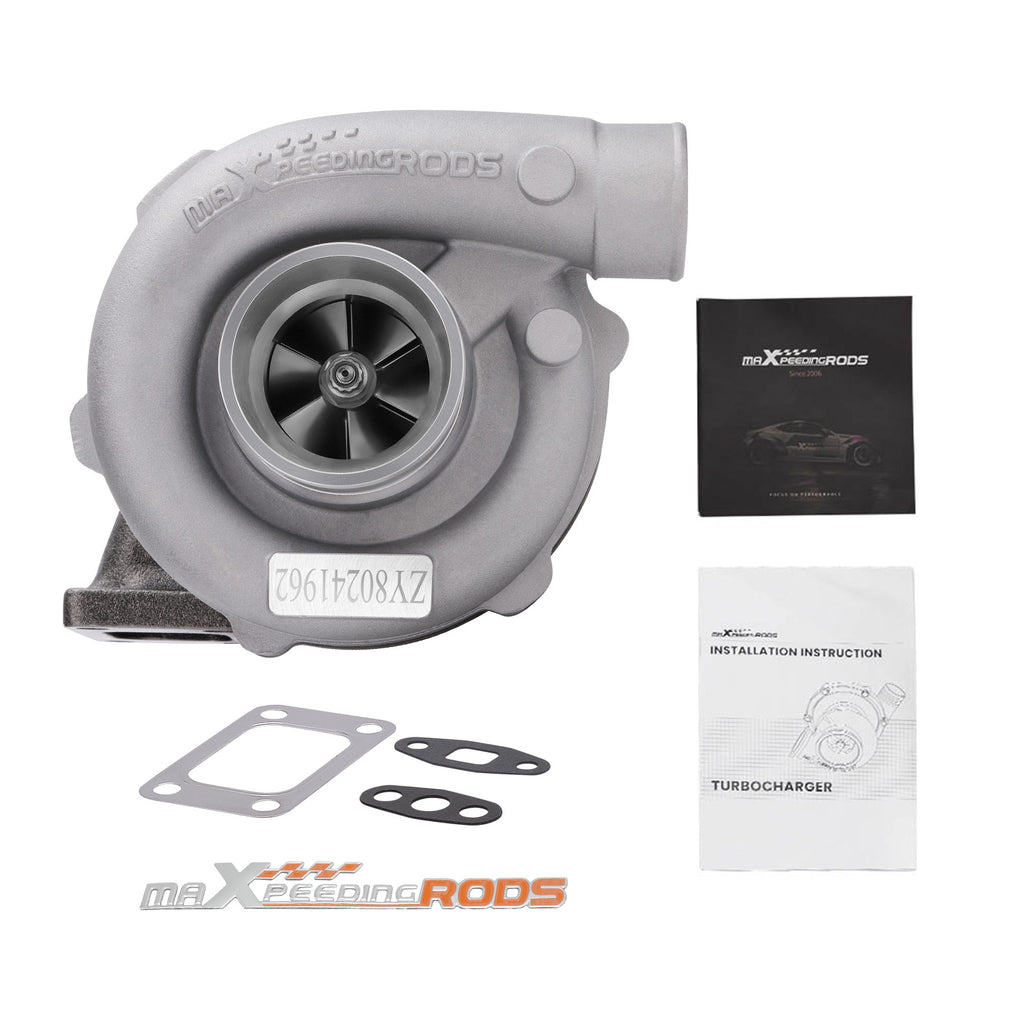T3 T4 T04E Turbocharger 400PS .57 A.R Universal 4/6 Zyl. 2.5L-3.5L Upgrade