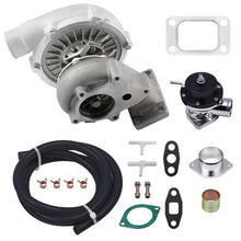 Load image into Gallery viewer, T3 T04E Turbo Universal+Válvula de escape tipo RS .63 T3 Flange 5-bolt Flange