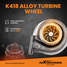 Load image into Gallery viewer, Turbo Turbocharger SX S300SX3 Twin Scroll A/R .91 66mm Inducer Oil Cooling VBand