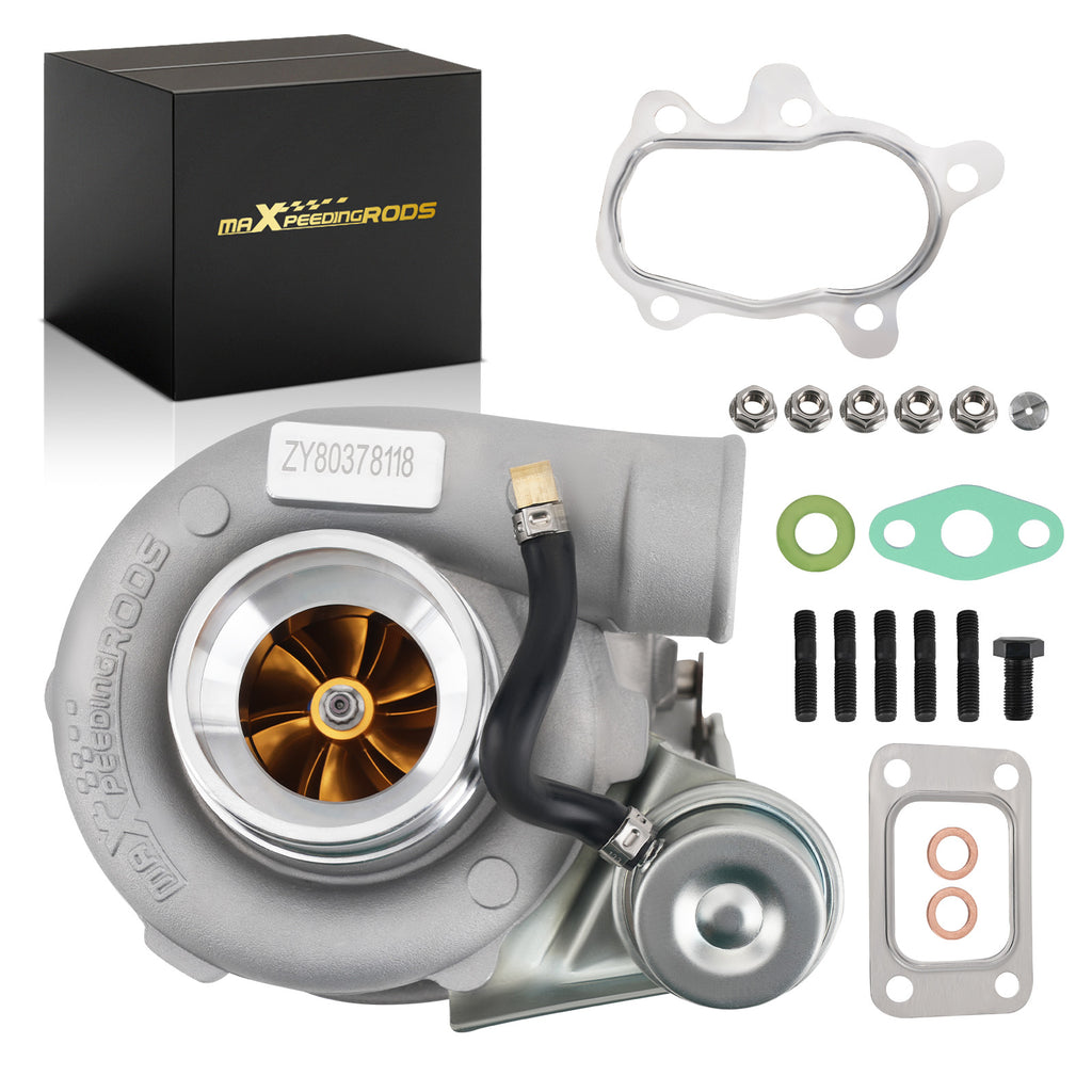 for GT2871 GT2860 Universal Billet Turbocharger Brida T25 Trim 48/76 A/R 0.6 0.64