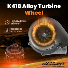 Load image into Gallery viewer, For GT3037 GT3076 T3 V-Band Turbo up to 500BHP Turbocharger .82 A/r .60 Turbocharger