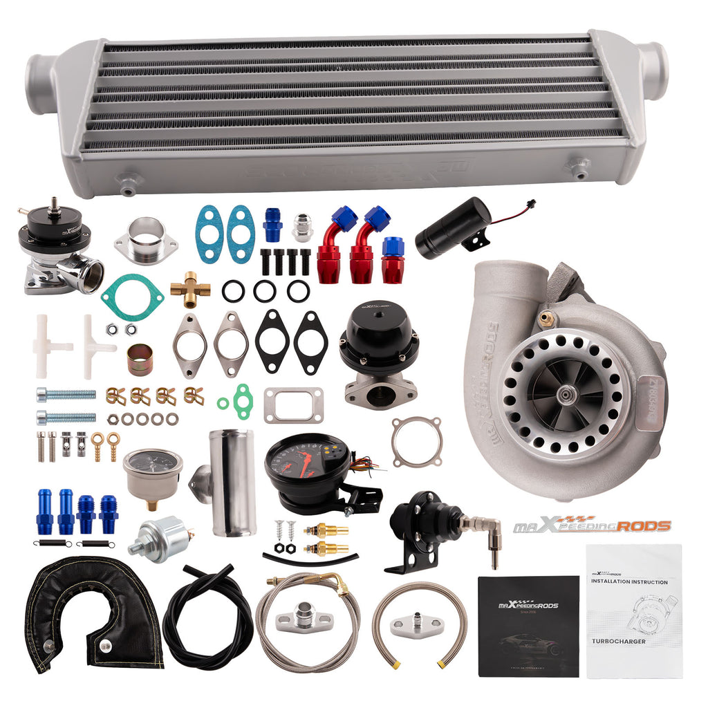 Universal Turbo Kit Perfect voor 2.5-6.0L engine voor GT35 GT3582...
