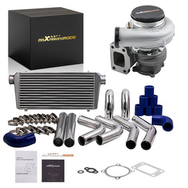 for GT3582 Turbo compatible for Nissan Safari Patrol64mm Pipe Kits, Intercooler 600x300x76