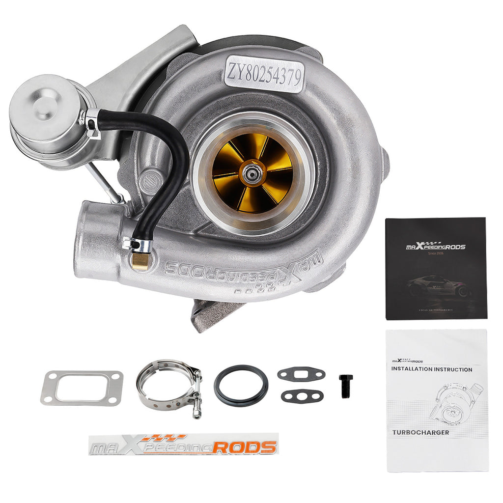 Billet T3 T04E Turbo universal brida banda V escape brida Turbocharger. 5 A/R