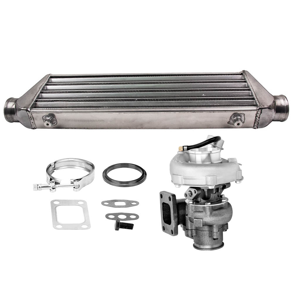 T3 Universal Turbocharger 0.63 A/RIntercooler2.5 64mm WASSER KÜHLERKi