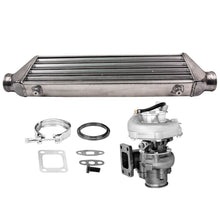 Load image into Gallery viewer, T3 Universal Turbocharger 0.63 A/RIntercooler2.5 64mm WASSER KÜHLERKi
