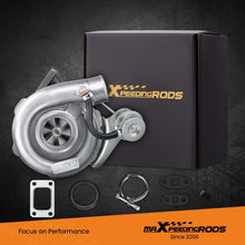 Load image into Gallery viewer, T3 T4 Turbo .63 A/R Oil Hybrid V Band Universal Turbocharger for 4 6 Cyl tcd