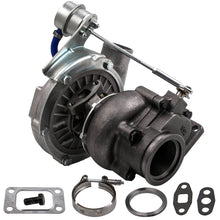 Load image into Gallery viewer, Turbocompressore universale T3 Turbo .63 A / R Oil Hybrid V Band for 4 6 cilindri TCD