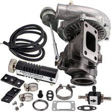 Load image into Gallery viewer, T04e T3/t4 Turbo Turbocharger Compressor V-band+boost Controller 1-30 Psi Adjust