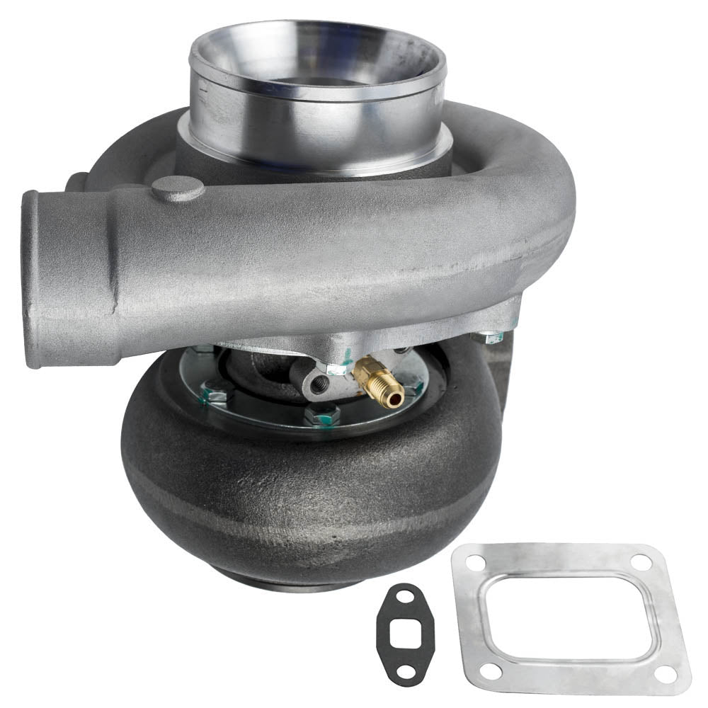 T76 Turbo Oil Cooled Turbo A/R 0.96 0.8 T4 Flange V-band V6 geschikt voor V8 3.5L