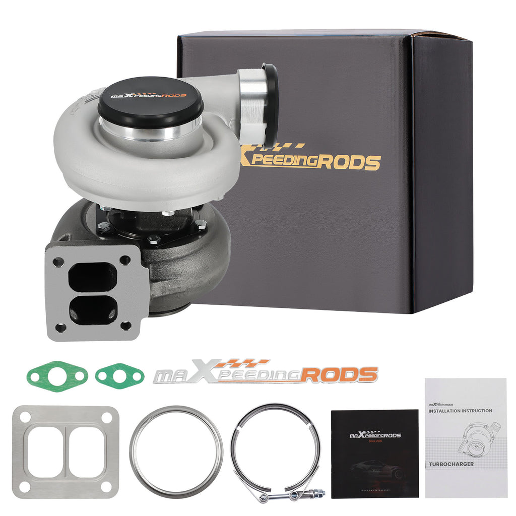 Für GT45 Turbocharger V-Band Twin-Scroll A/R .66 A/R 1.05 98 mm bis 600 PS ölgekühlt
