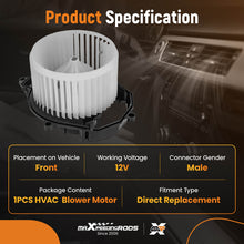 Load image into Gallery viewer, HVAC Heater Blower Motor for C4 Picasso/Grand Picasso 2006-2013 3011005 6441.CG