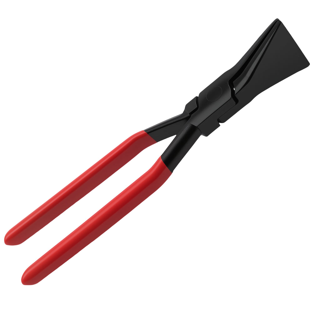 28cm Hand Seamer Pliers Steel Sheet Metal Bender Straight 0° Folding for Edge