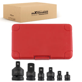 6 Stuks Impact Adapter Set 1/4 3/8 1/2 Socket Wrench Reducers 45#