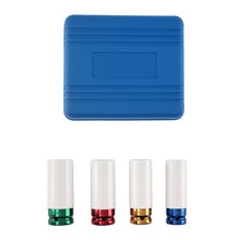 Load image into Gallery viewer, 1/2 Drive 6 Point Alloy Wheel Nut Socket Set 17mm 19mm 21mm 22mm Impact Deep