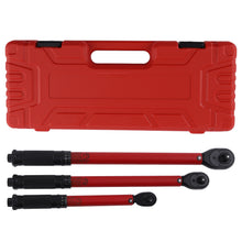 Load image into Gallery viewer, Professional Mechanic Torque Wrench Set 1/4 3/8 1/2 Drive 3-230 Nm Kit
