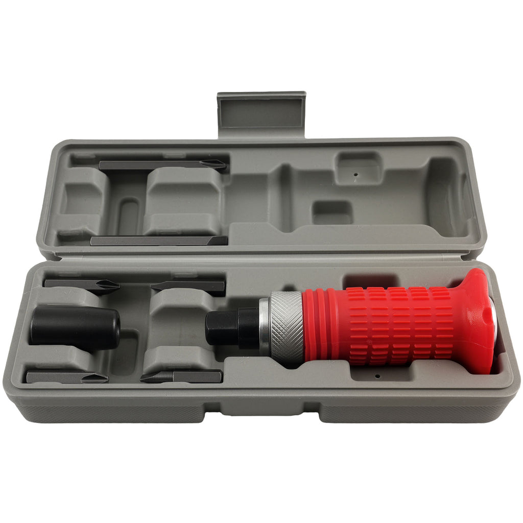 1/2 Drive Impact Driver Set CRV Steel Mixed Screwdriver Bits 7 Pcs Tools
