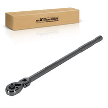 Load image into Gallery viewer, 1/4 Drive Flexi Head Ratchet Handle 305mm 72-Tooth Quick-Release Polish