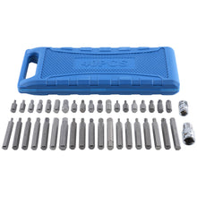 Load image into Gallery viewer, 40 in 1 Bit Kit Star Hex Spline Chrome Vanadium Steel T20-T55 H4-H12 M5-M12