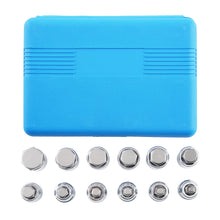 Load image into Gallery viewer, 1/2 Drive Hex Socket Set Carbon Steel 12 Piece H5 H6 H7 H8 H10 H12 H14-H22