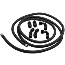 Load image into Gallery viewer, AN10 12Feet Steel Nylon Braided Oil Fuel Line Hose End Fitting Ad...
