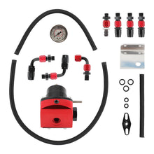 Load image into Gallery viewer, Fuel Pressure Regulator AN6 Hose End Fittings Oil Line Oil Gauge...