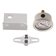 Load image into Gallery viewer, Adjustable Fuel Pressure Regulator Kit + 100psi Gauge AN-6 Fitting End New