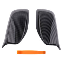 Load image into Gallery viewer, Wing Mirror Cover Cap Compatible with BMW E60 E61 E63 03-07 51167078359 Carbon Fiber Black