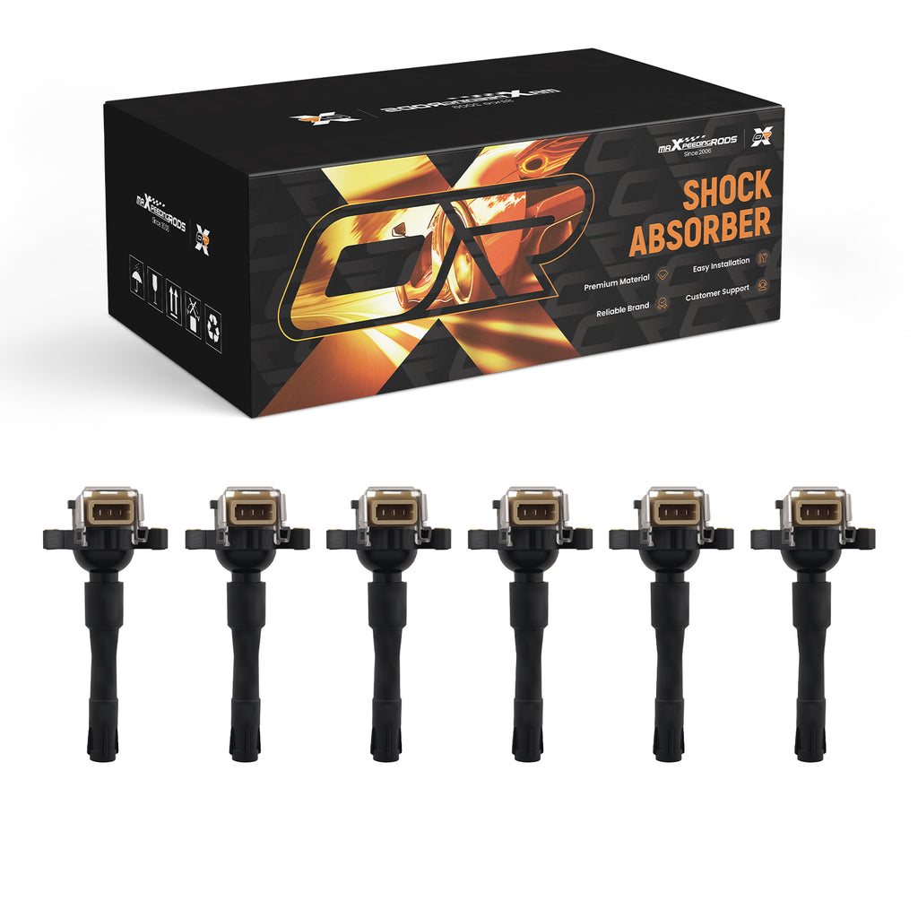 6x Bobine voor e36 323i 2.5 328i 320i 330 ci e46 323 325 e38 728i