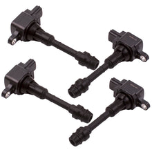 Load image into Gallery viewer, 4 Ignition Coils geschikt voor Nissan Xtrail X-Trail T30 T31 2.5L QR25DE 22448-8H300 3 Pin