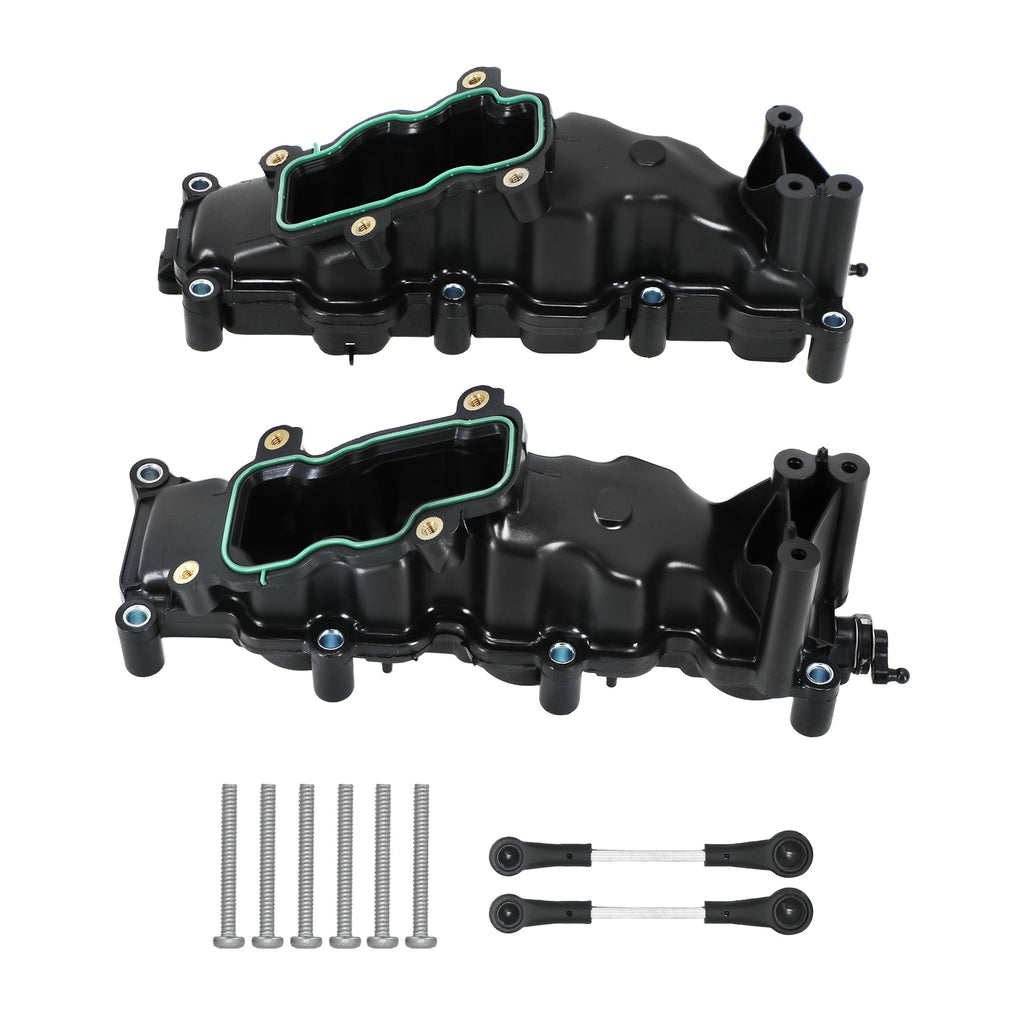 2x Inlaatspruitstuk links/rechts geschikt voor Audi A4 A5 A6 2.7L geschikt voor VW Touareg 3.0L 059129712CA