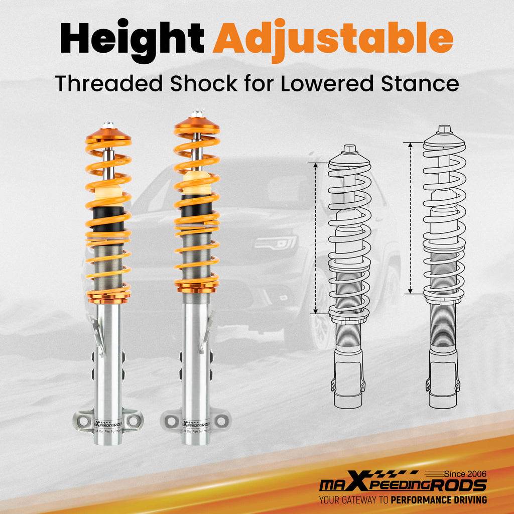 Coilover Shock Suspension Kit compatible for BMW 3 Series E36 316i 318i 1992-1999