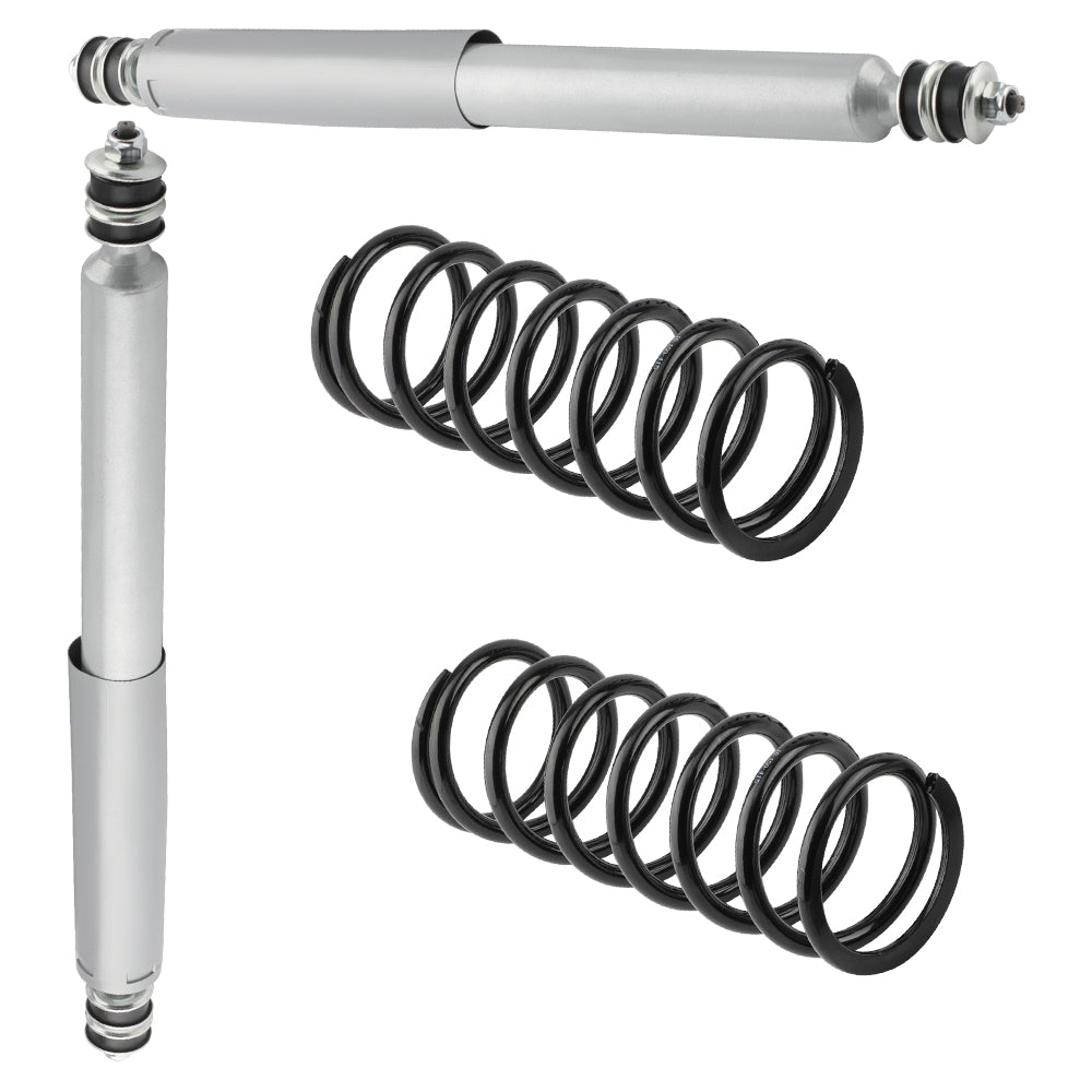 Standard Front Shocks and Suspension geschikt voor Land Rover Defender 90 1974 - 1997 Lowering Kit