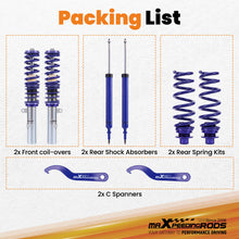 Load image into Gallery viewer, Coilover Suspension Kit compatible for BMW 1 Series E87 2004-2012 E81 Hatchback 116 118 120