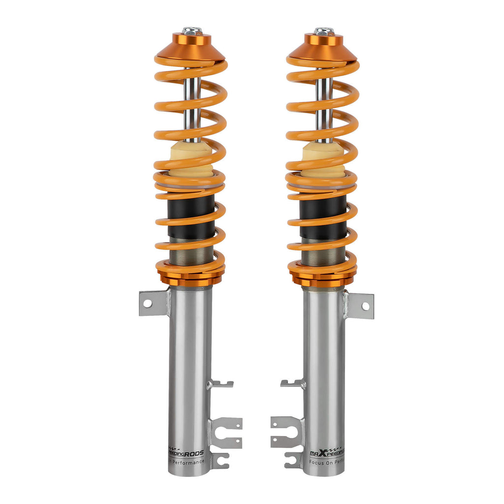 Height Adjustable Coilovers Suspension compatible with Fiat 500 compatible with Ford Ka 2008-2016