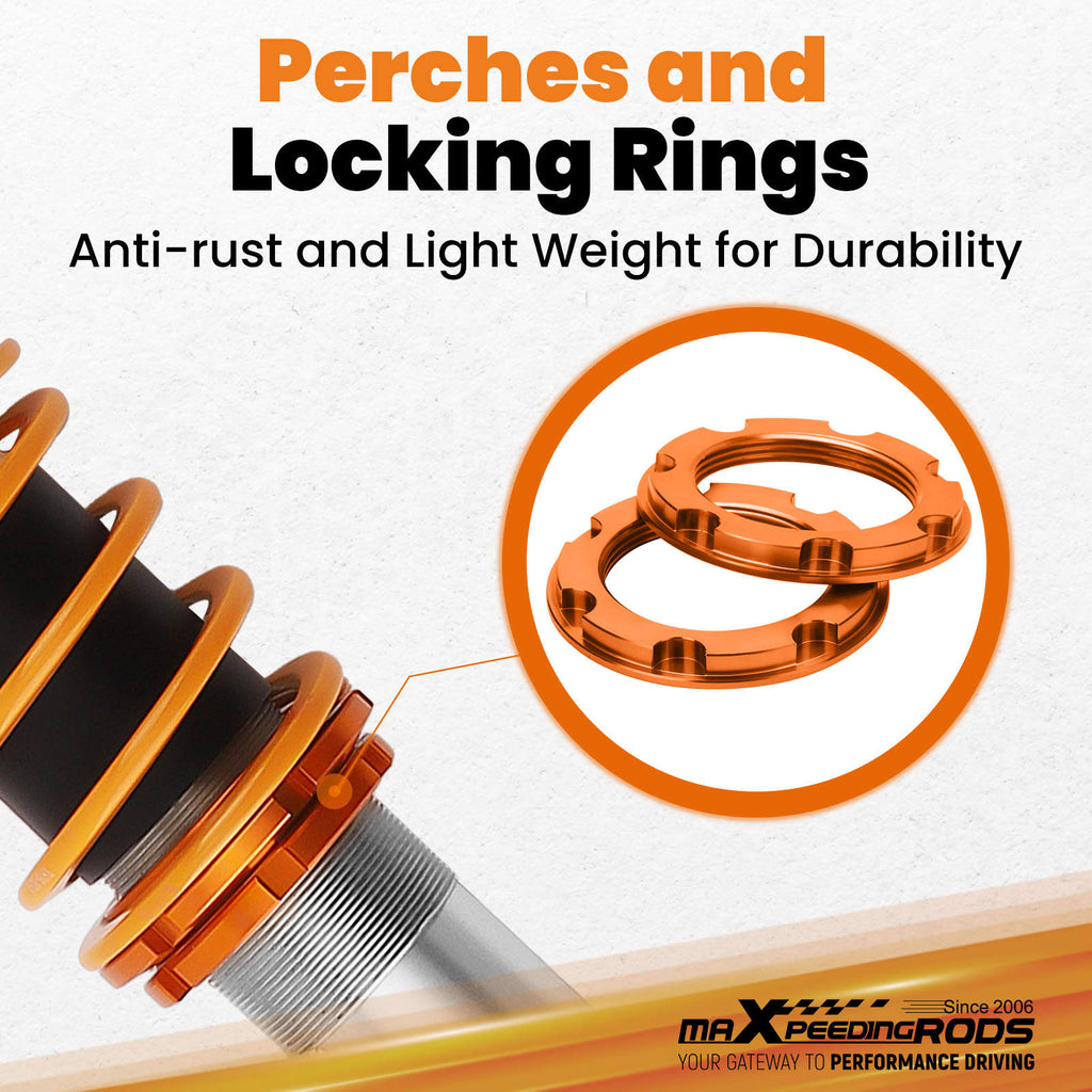 Compatible with Fiat Grande Punto (199) Compatible with Abarth 2007 2008 2009 2010 Coilover Suspension Kit