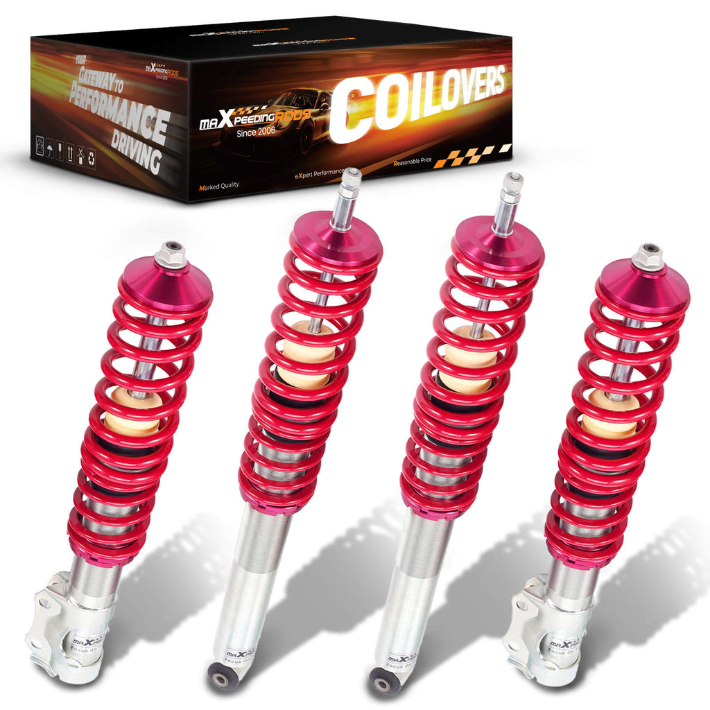 Compatible for Volkswagen VW Golf MK2 MK3 16V JETTA Suspension Street 1984-2002 Coilovers Lowering Kit