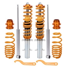 Load image into Gallery viewer, Geschikt voor VW Volkswagen Golf MK4 1J Adjustable Suspension Strut Springs Kit Coilovers Lowering Kit