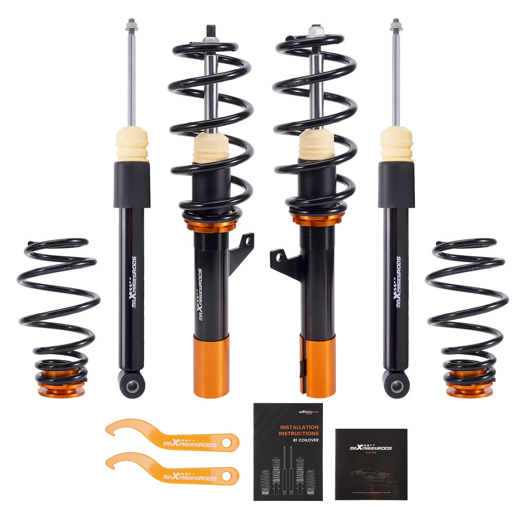 Street Coilovers Suspension Kit geschikt voor VW Golf Mk5 MK6 2.0 TDI TFSi GTi 2003-2013