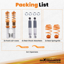 Load image into Gallery viewer, Coilovers Suspension Kit compatible for Vauxhall Astra Mk4 Astra G 1998-04 Zafira A Spring