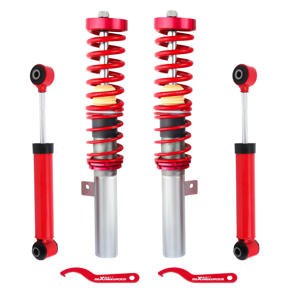 4pcs Coilover Kit geschikt voor Peugeot 206 CCHatchback 1998-2012 Height Adjustable