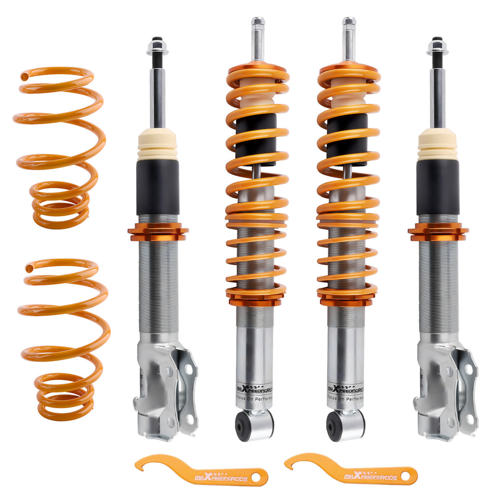 Gewindefahrwerk compatible for VW Polo III 6N2 1999-2001 compatible for Seat Ibiza II 6K1 1.3i 1.4i 16V