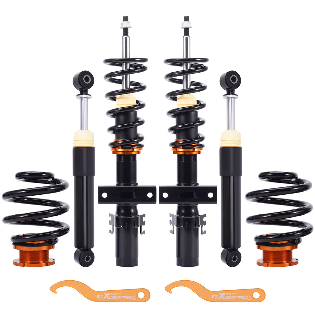 Geschikt voor VW Transporter MK 5 T5 +T6 T28 -T30 2003-2015 Coilover Suspension Kit Lowering Kit
